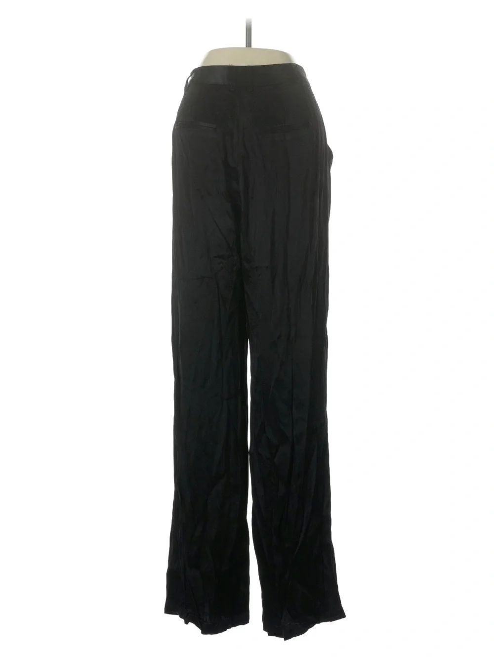 Dissh Black Wide Leg satin Trousers size 2